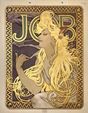 Alfons Mucha. Job, reklamní plakát, 1898