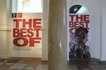 Vstupní prostor výstavy The Best of... v přízemí Uměleckoprůmyslového muzea MG