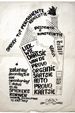 Plakát oznamující konec Prova, 1967, „Likvidace hnutí Provo: Autoprovokace“, návrh Rob Stolk