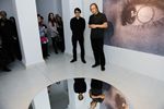 Vernisáž výstavy Martin Vongrej: 2014 za účasti Martina Vongreje a kurátora Petra Ingerleho