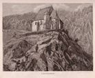 Siegfried Salm: Sv. Kateřina near Blansko, 3rd quarter of the 18th century, etching, paper, acquired in 1957, from private property in Brno, photo: archives of the Moravian Gallery in Brno