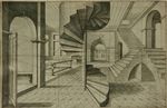 Ilustrace z knihy Hanse Vredemana de Vriese Perspective, Leyden 1604- 1605