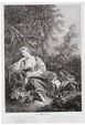 Jacques-Firmin Beauvarlet (1731–1797), François Boucher (1703–1770) La Reveuse (Zasněná)