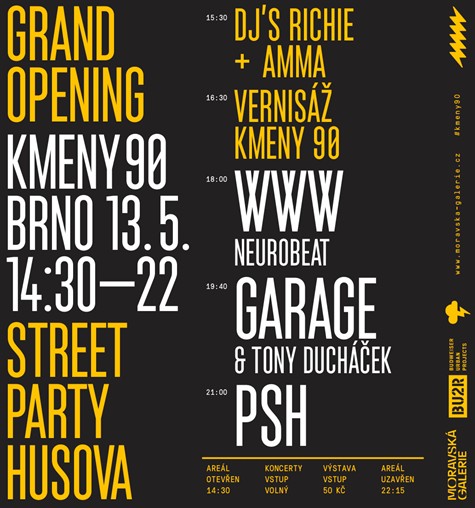 kmeny 90 line up
