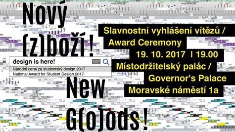 Slavnostní vyhlášení Národní ceny za studentský design 2017